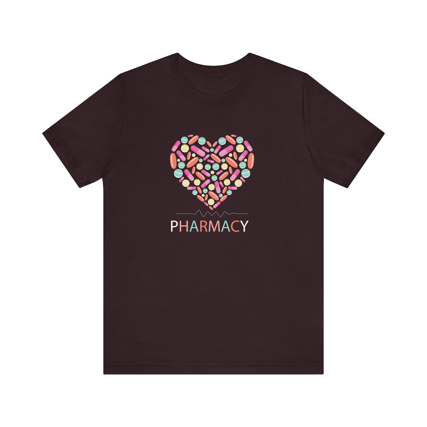 Pharmacy Pill Heart Jersey Short Sleeve Tee CYOT