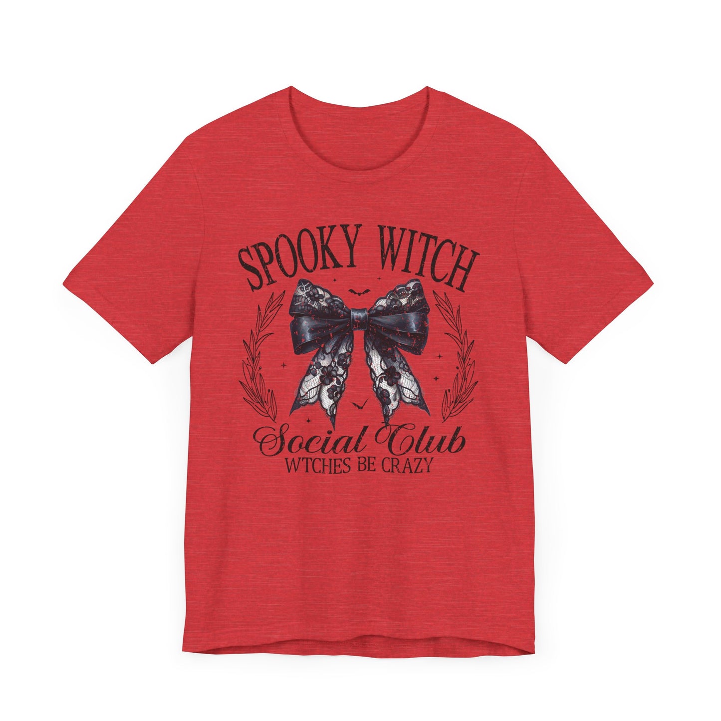 Spooky Witch Social Club Jersey Short Sleeve Tee