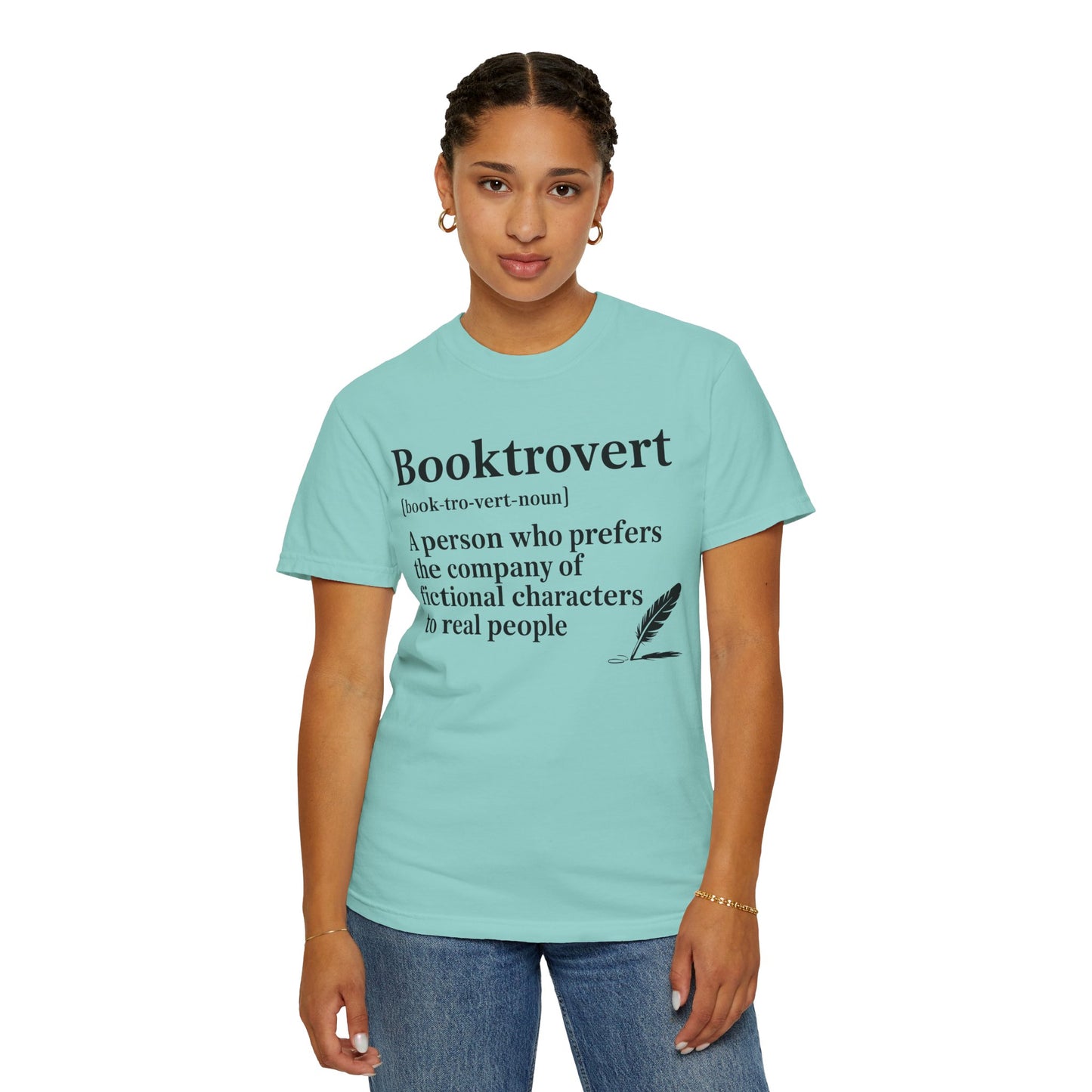 Booktrovert Garment-Dyed T-shirt