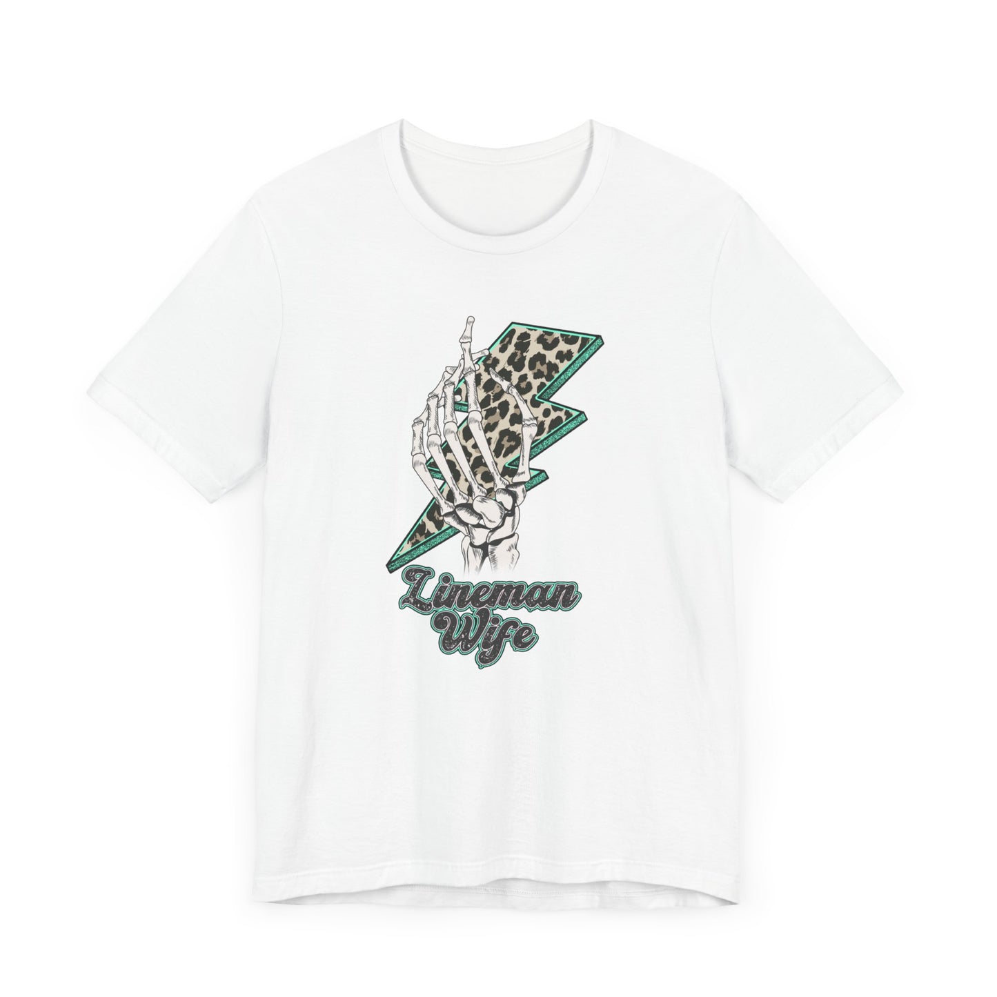 Lineman Wife Jersey Short Sleeve Tee
