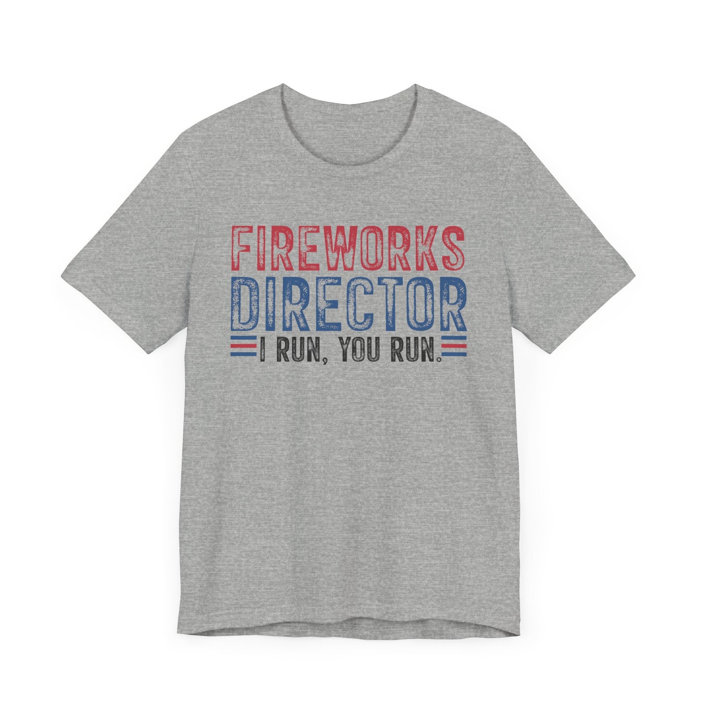 I Run You Run Jersey Short Sleeve Tee