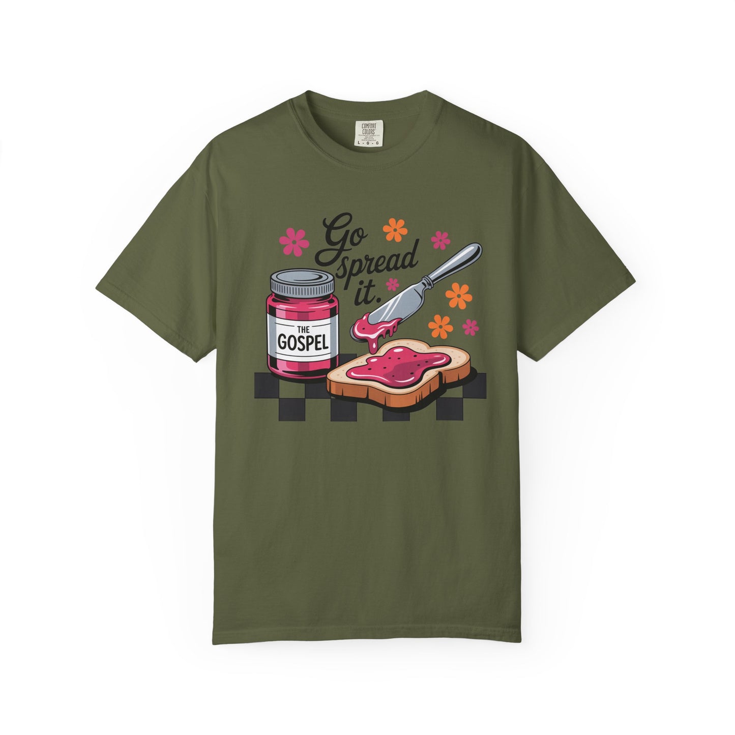 Go Spread It Garment-Dyed T-shirt
