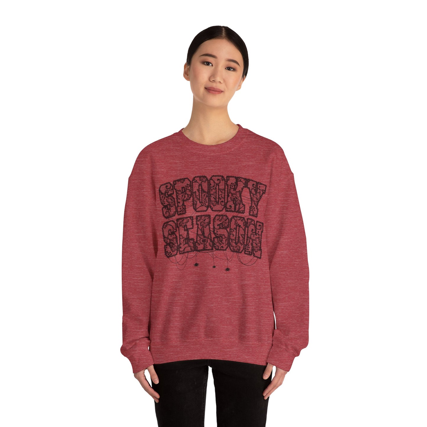 Lace Spooky Season Heavy Blend™ Crewneck Sweatshirt