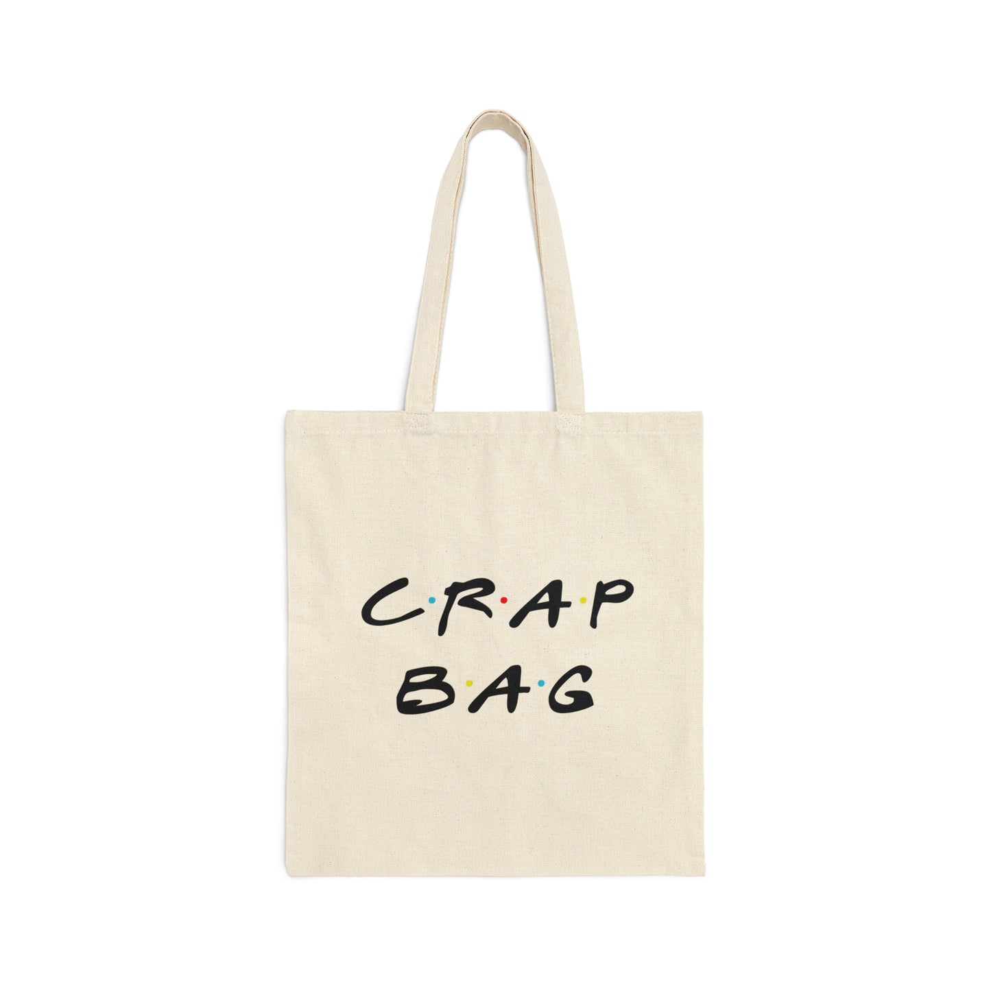 Crap Bag Cotton Canvas Tote Bag