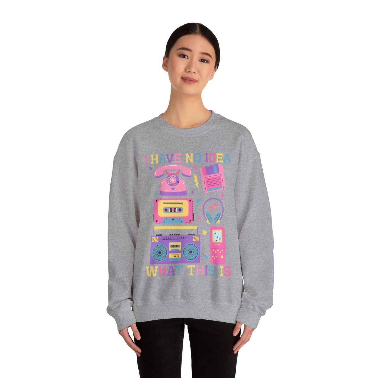 I Have No Idea What This Is Heavy Blend™ Crewneck Sweatshirt