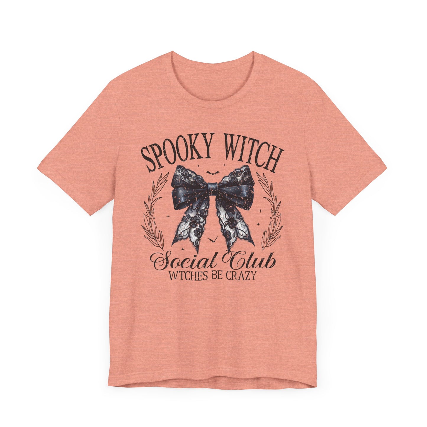 Spooky Witch Social Club Jersey Short Sleeve Tee