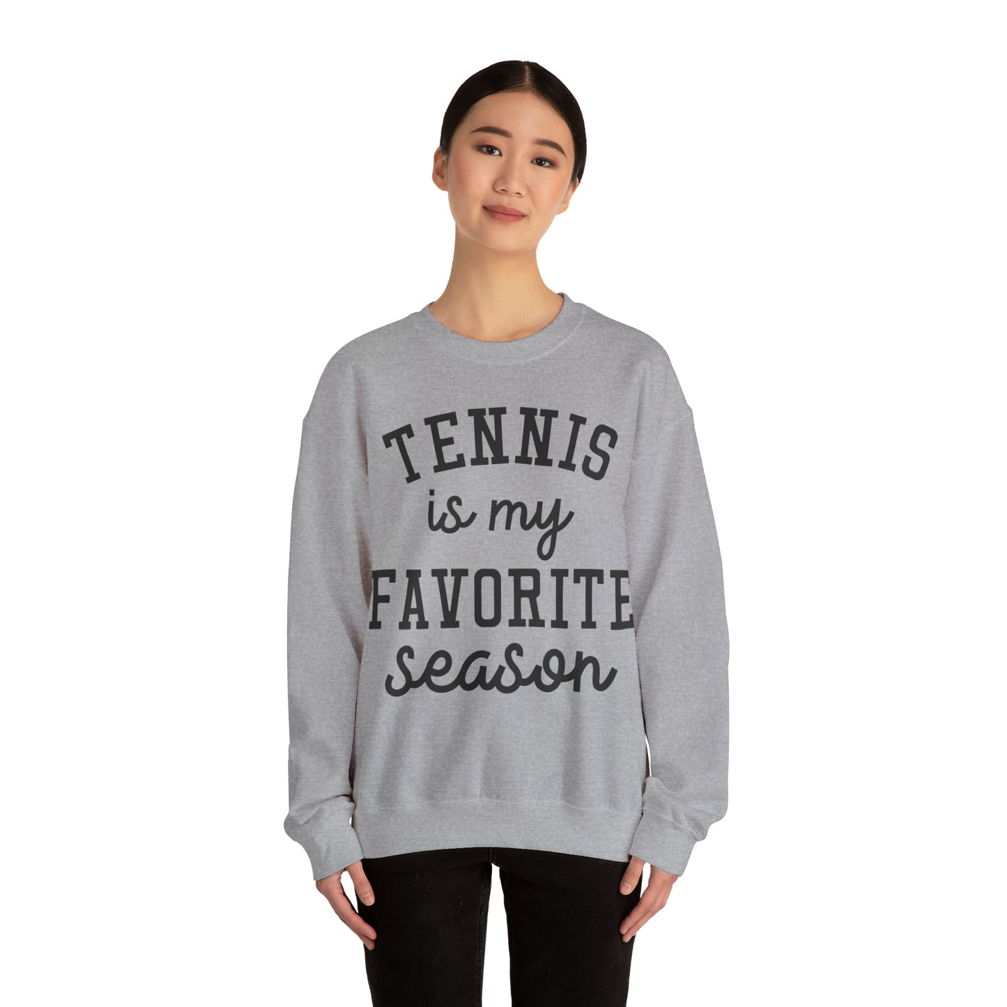 Tennis Season Heavy Blend™ Crewneck Sweatshirt