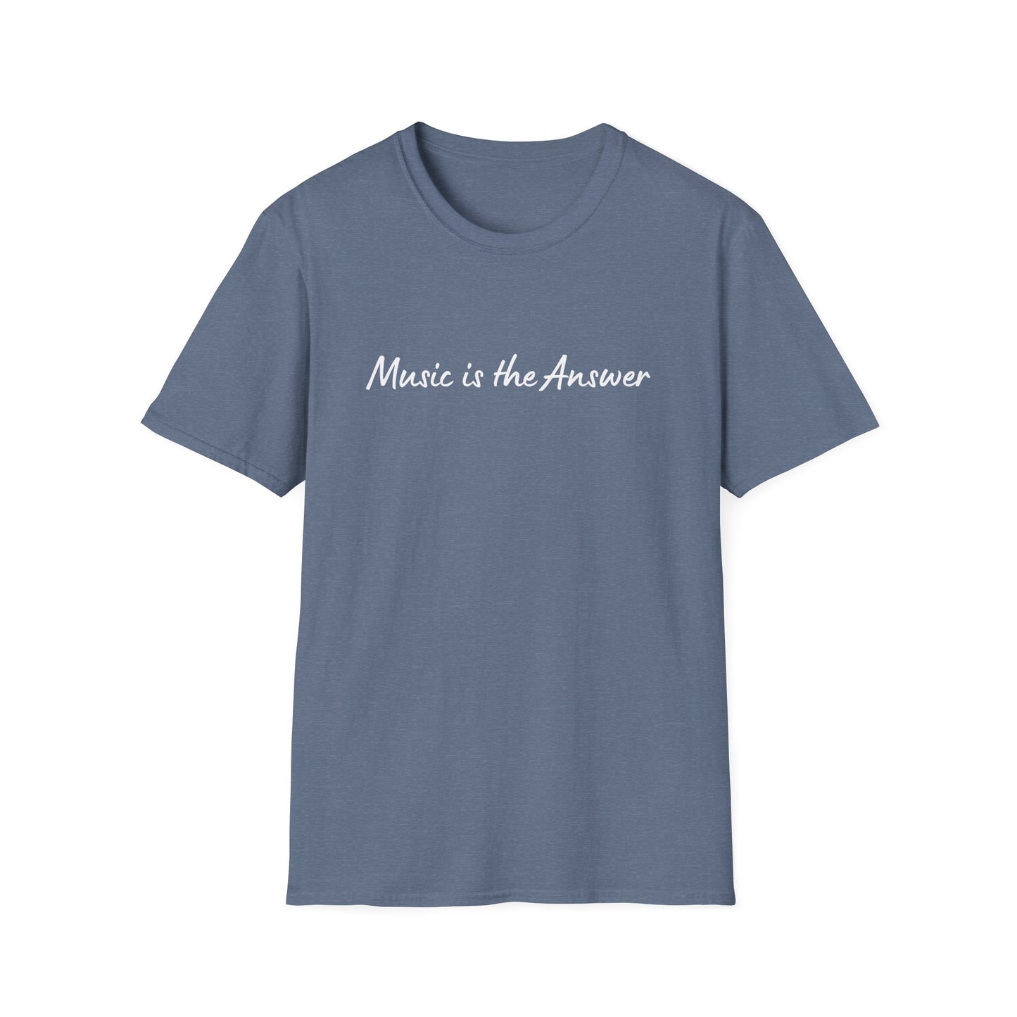 Music Is The Answer Softstyle T-Shirt