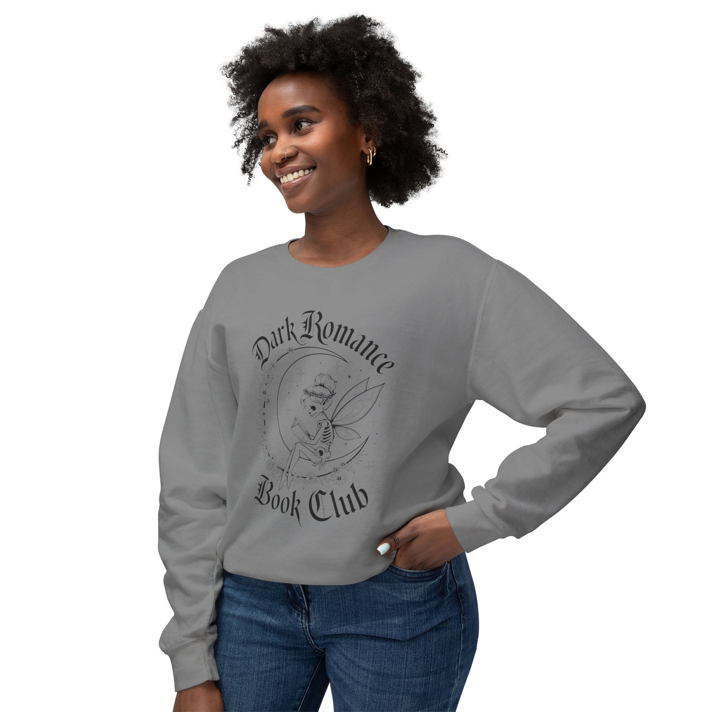 Dark Romance Book Club Lightweight Crewneck Sweatshirt