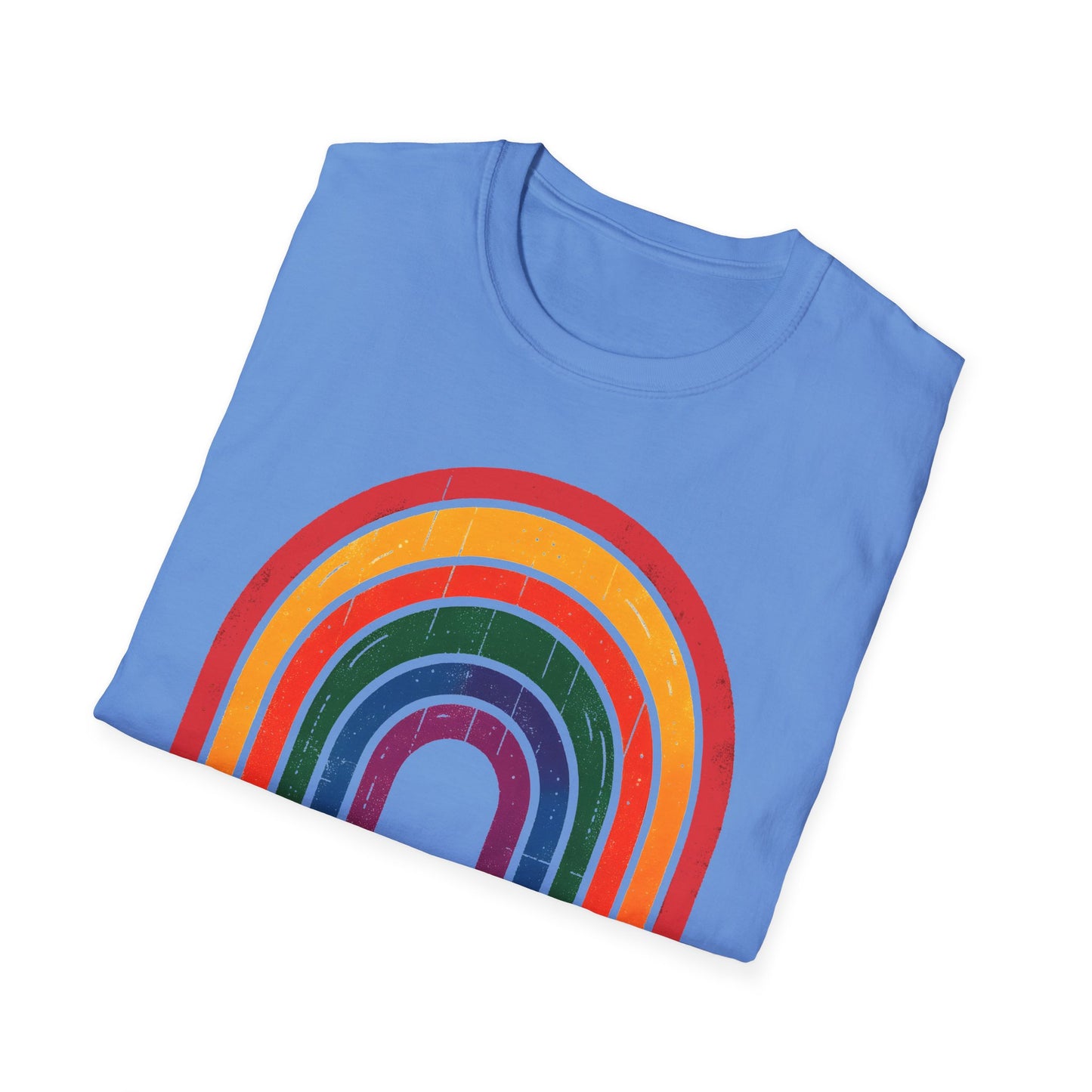 Be Kind Rainbow Softstyle T-Shirt