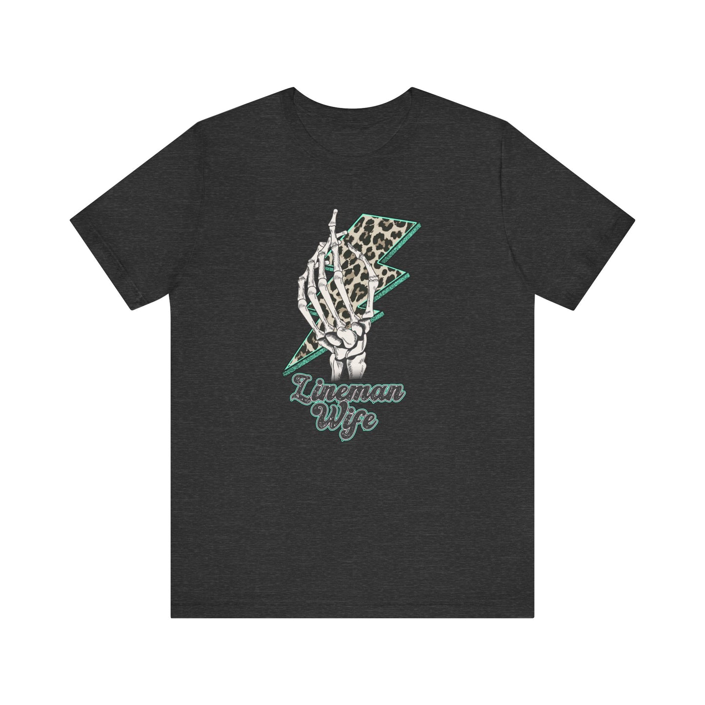 Lineman Wife Jersey Short Sleeve Tee