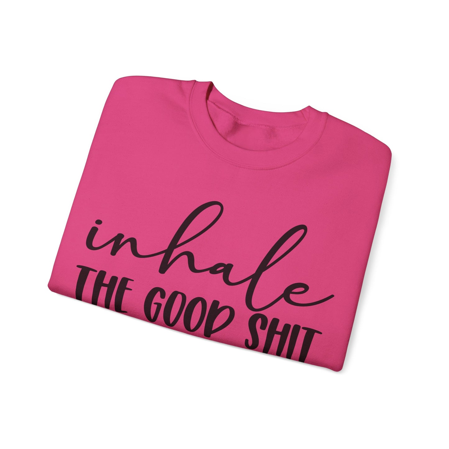 Inhale Exhale Heavy Blend™ Crewneck Sweatshirt