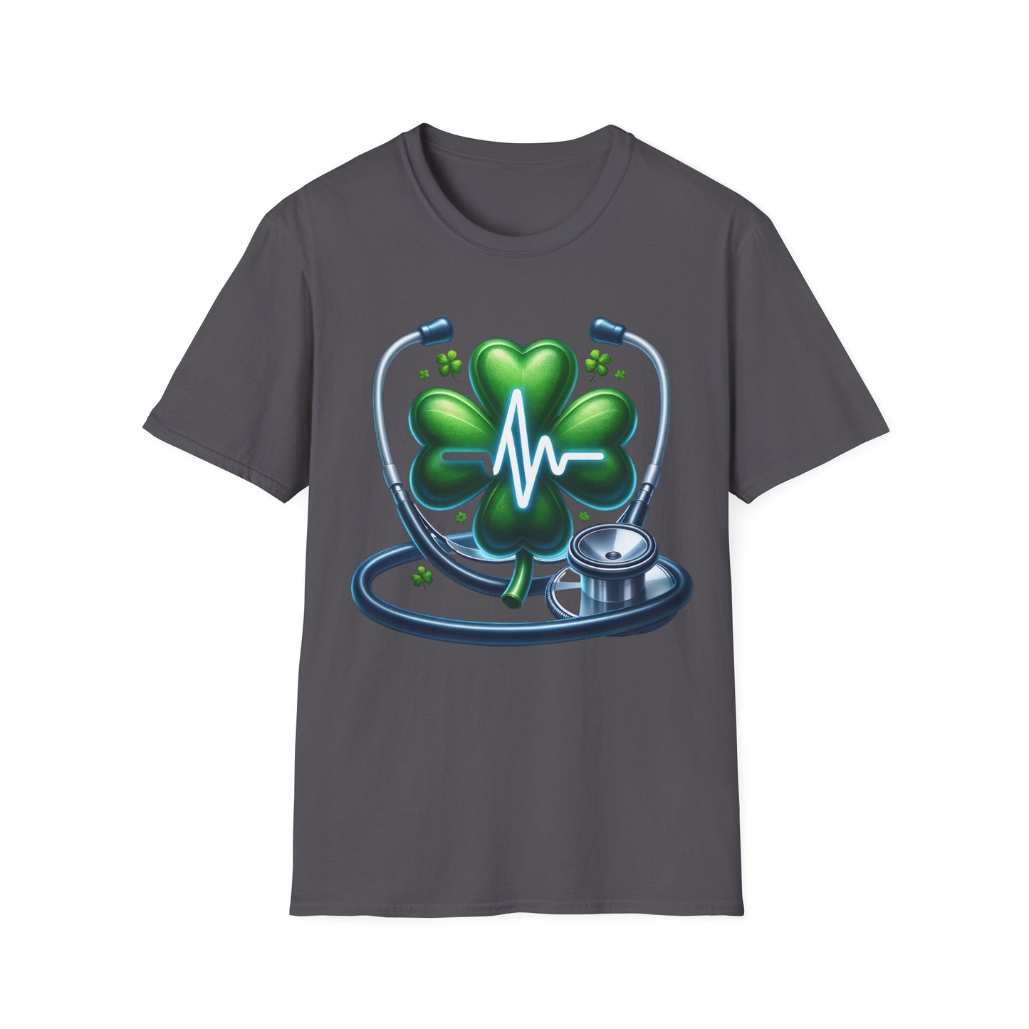 Stethoscope Clover Softstyle T-Shirt
