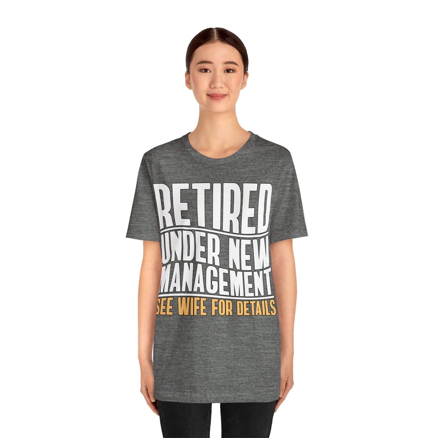 New Management Jersey Short Sleeve Tee