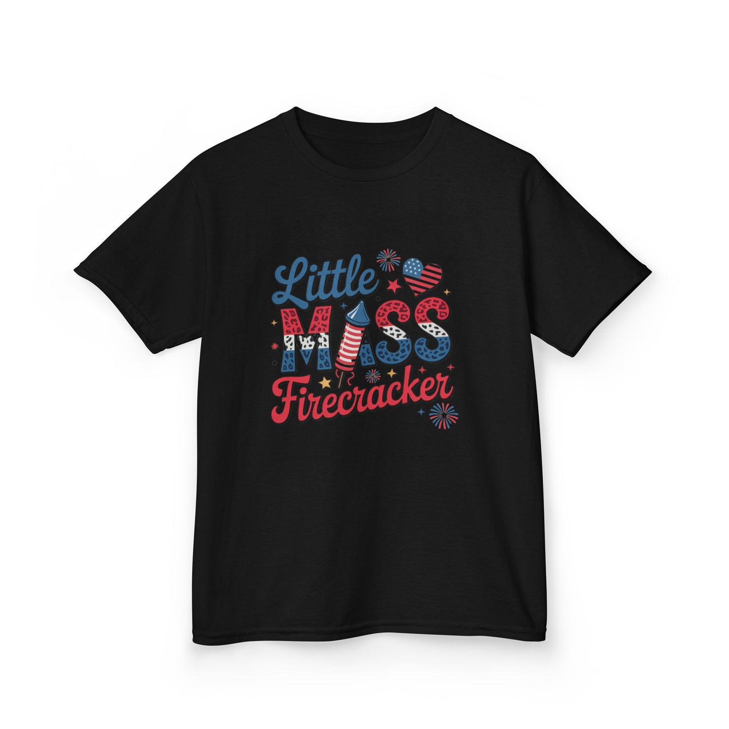 Little Miss Firecracker Kids Heavy Cotton™ Tee