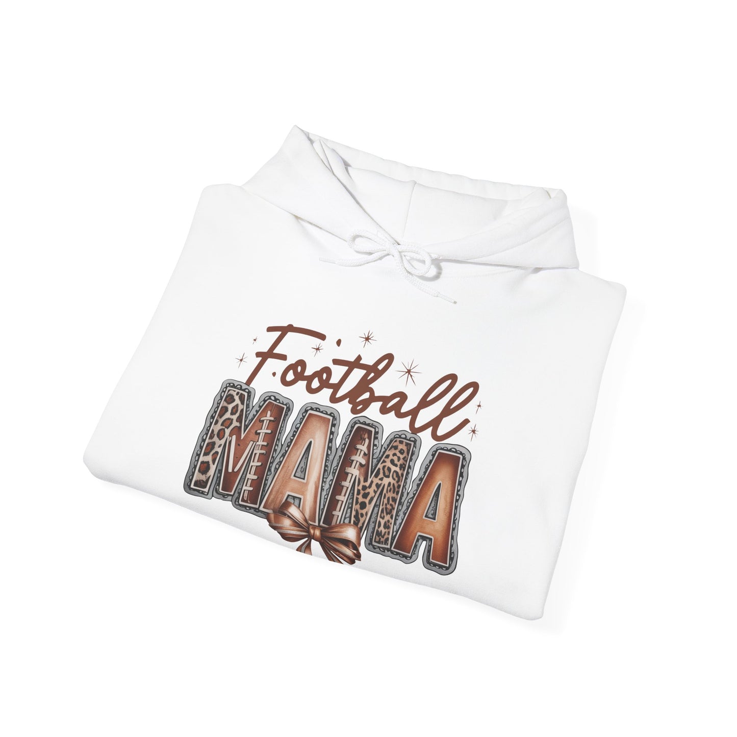 Football Mama Heavy Blend™ Hooded Sweatshirt