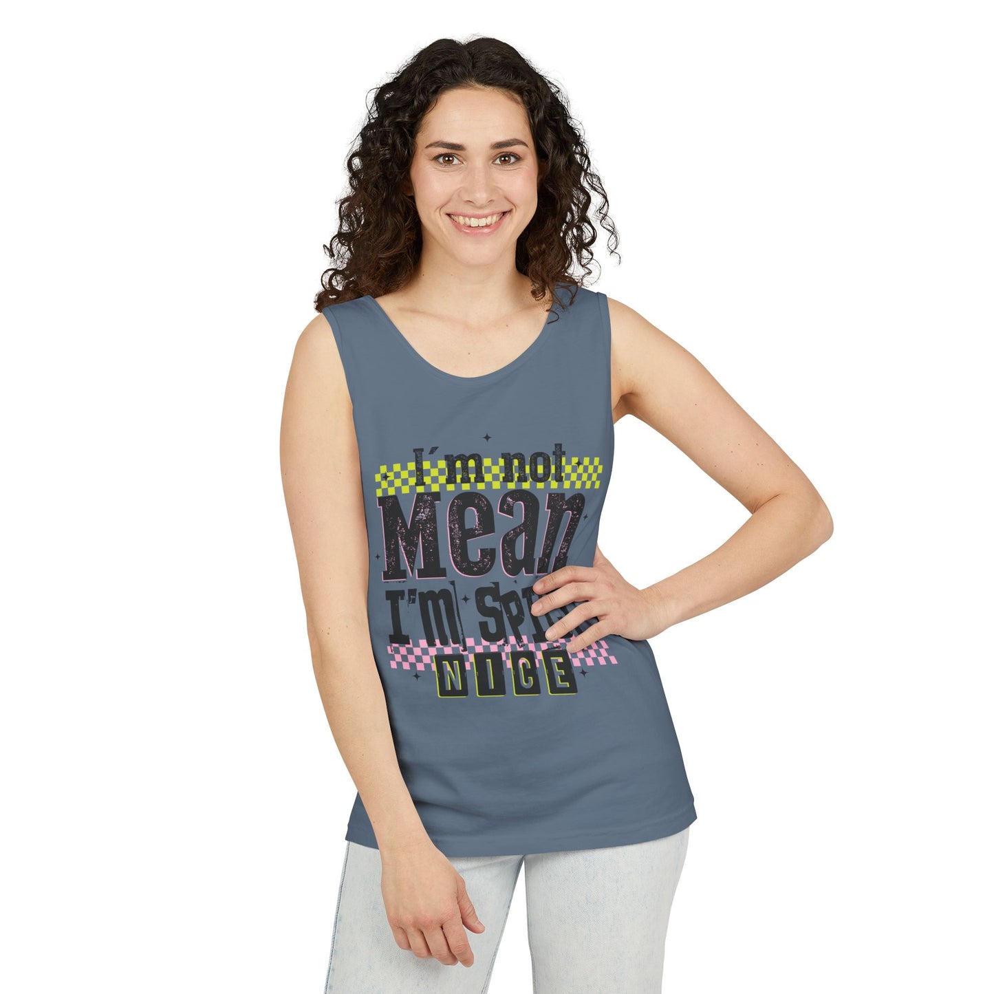 Spicy Nice Garment-Dyed Tank Top