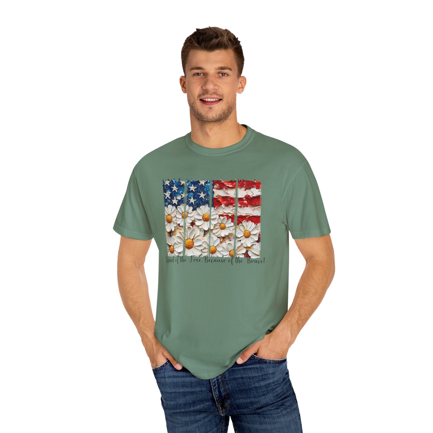 American Daisy Garment-Dyed T-shirt