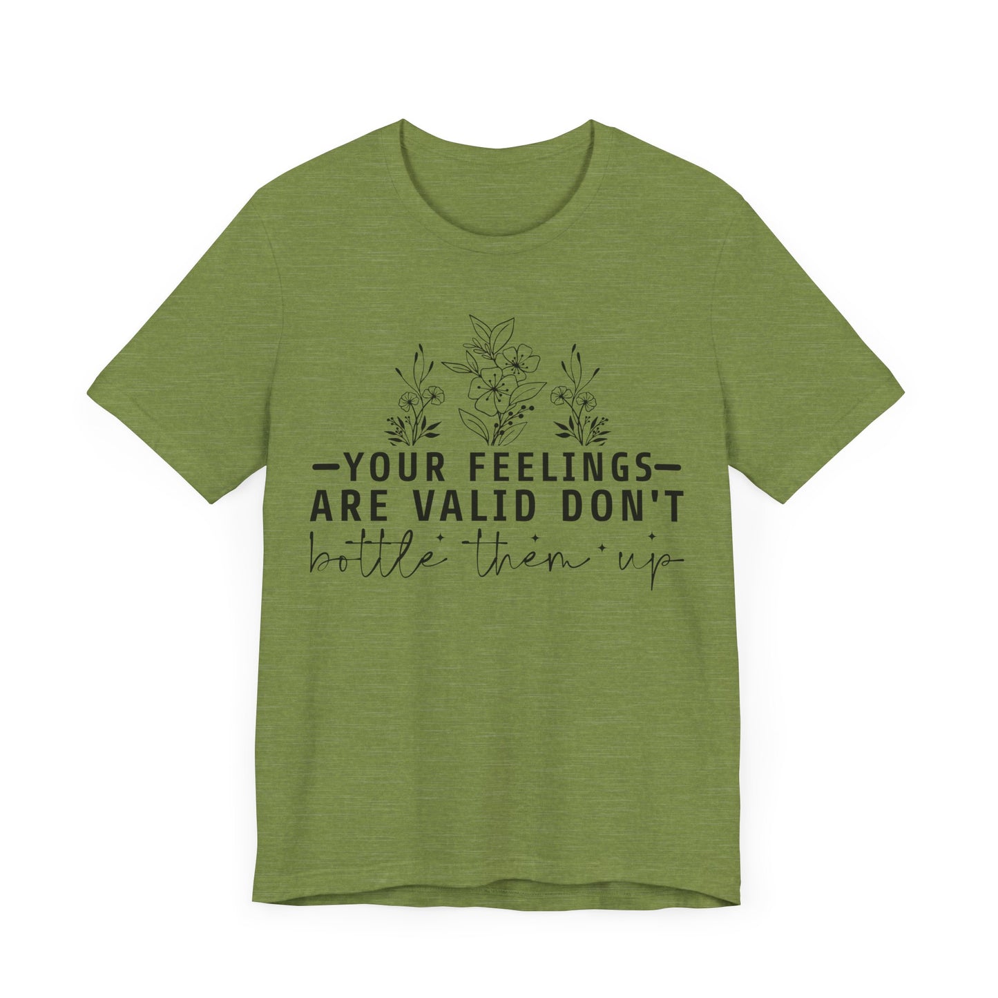 Your Feelings Are Vaild Jersey Short Sleeve Tee