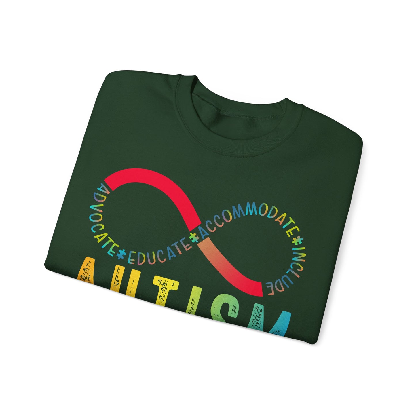 Autism Acceptance Heavy Blend™ Crewneck Sweatshirt