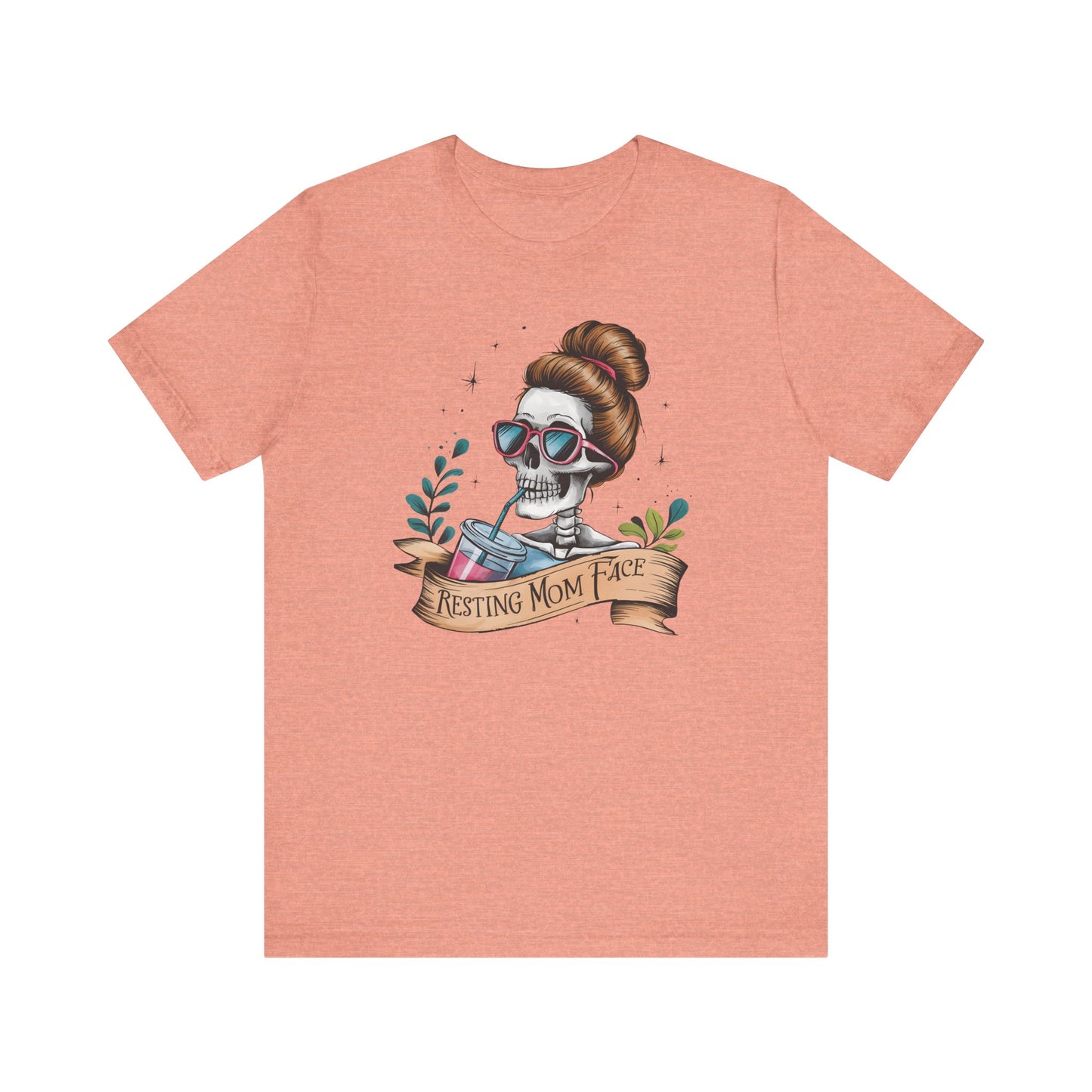 Resting Mom Face Jersey Short Sleeve Tee