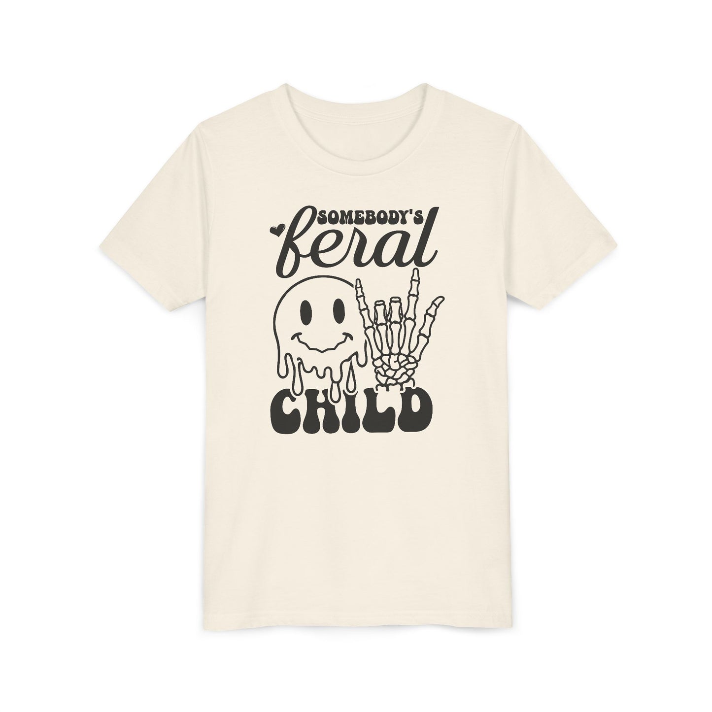 Somebody’s Feral Child Youth Short Sleeve Tee