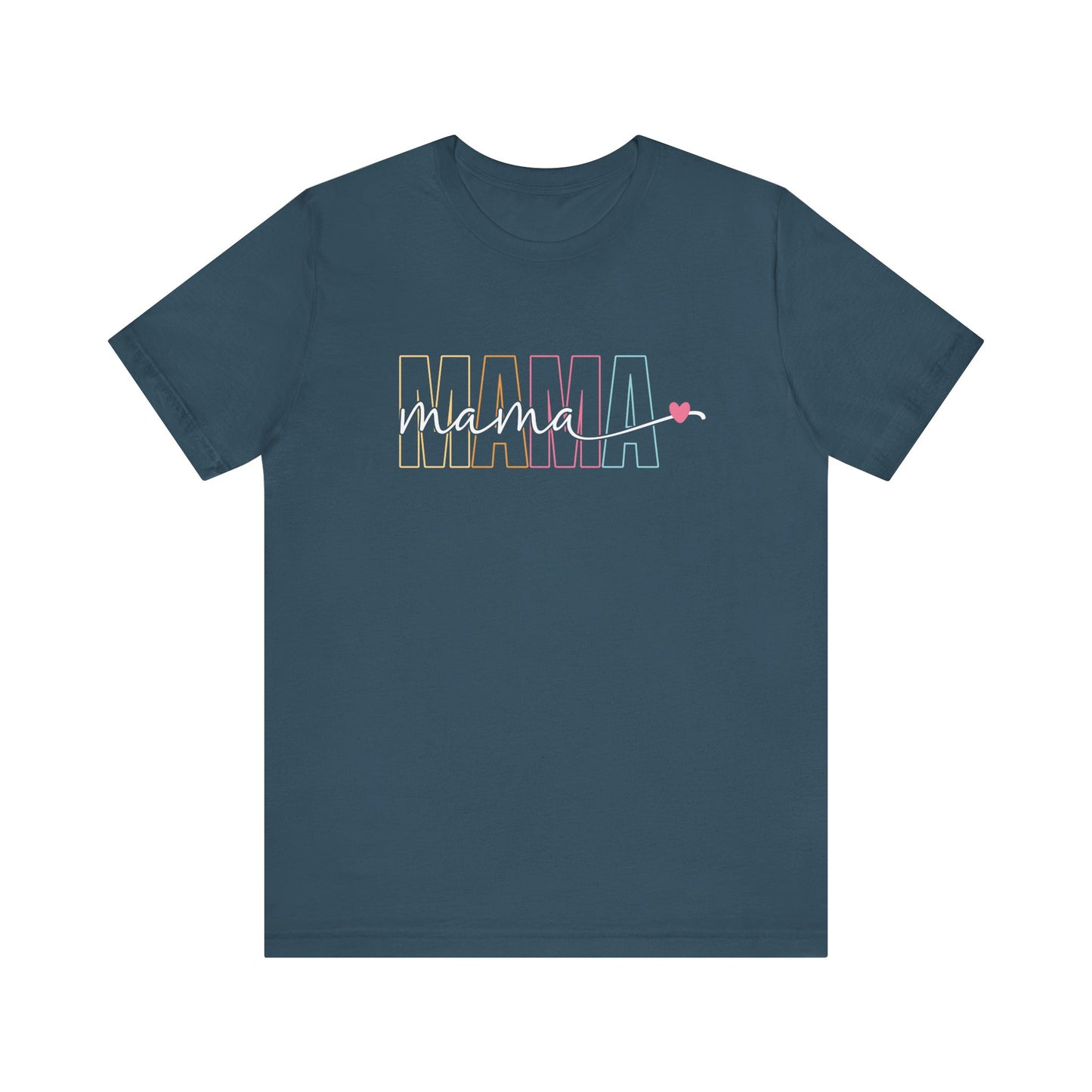 Mama 🖤 Jersey Short Sleeve Tee