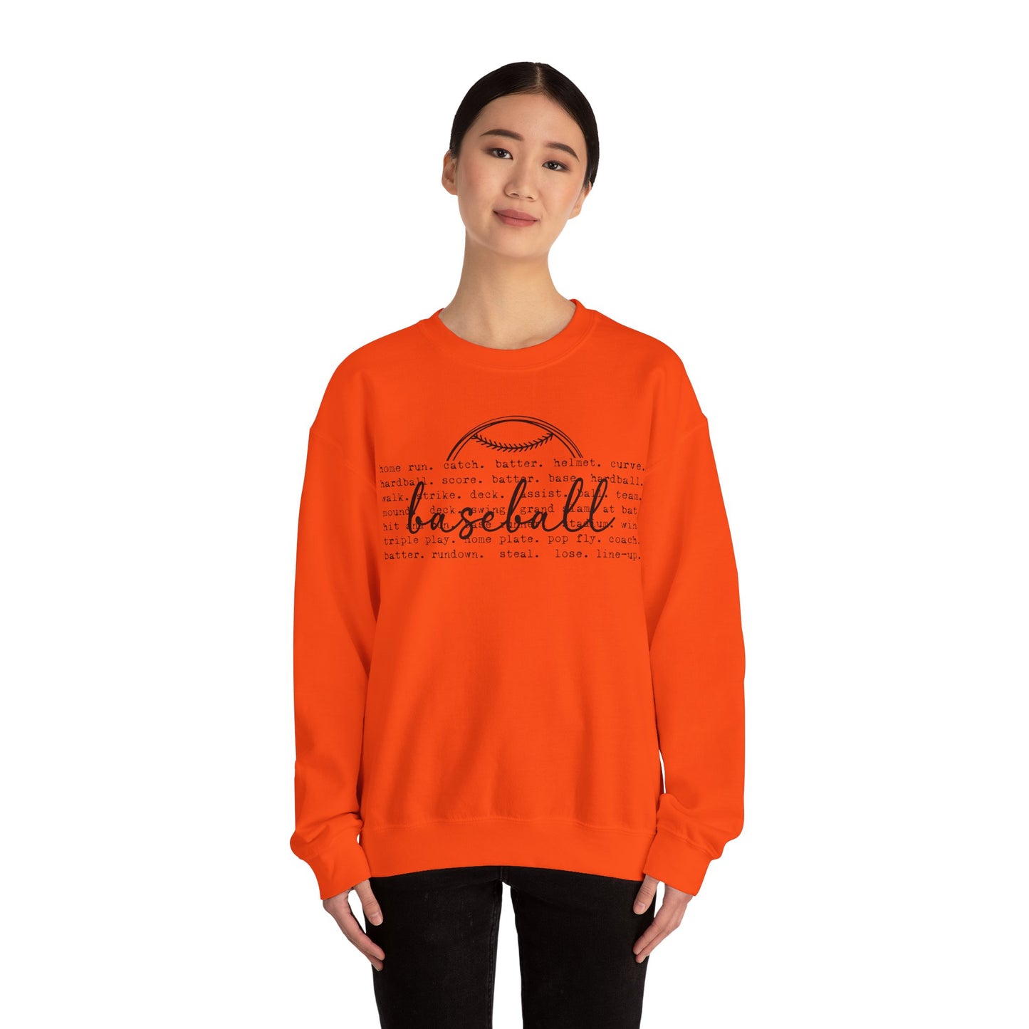 Baseball Heavy Blend™ Crewneck Sweatshirt