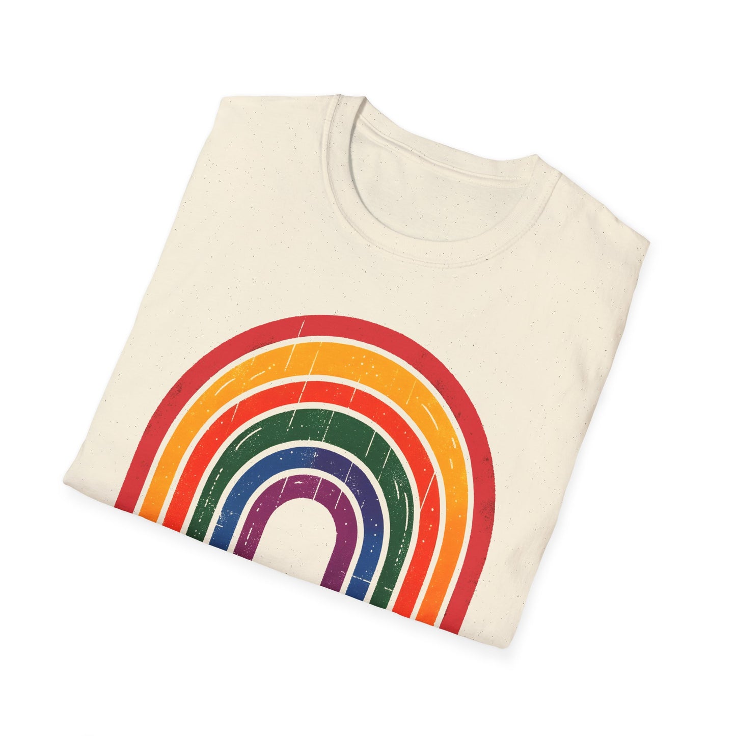 Be Kind Rainbow Softstyle T-Shirt
