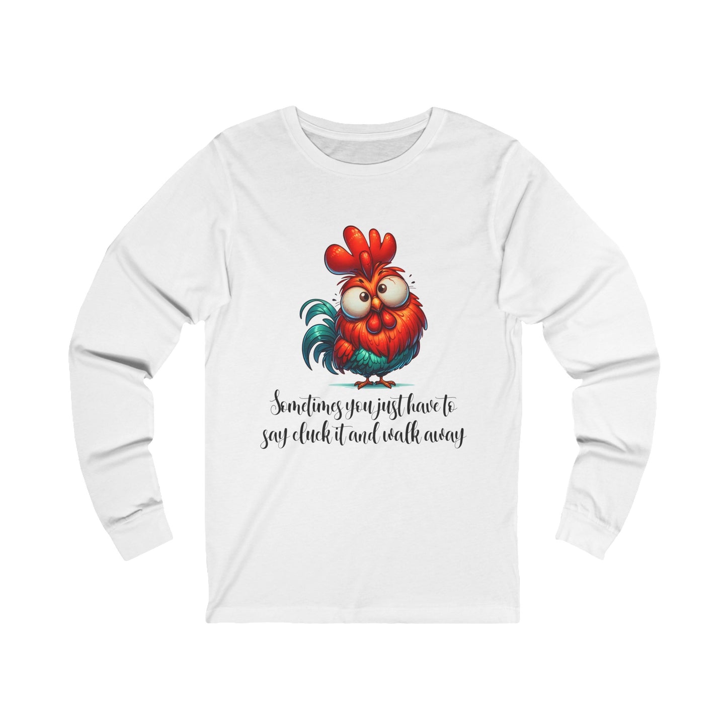 Cluck It Jersey Long Sleeve Tee