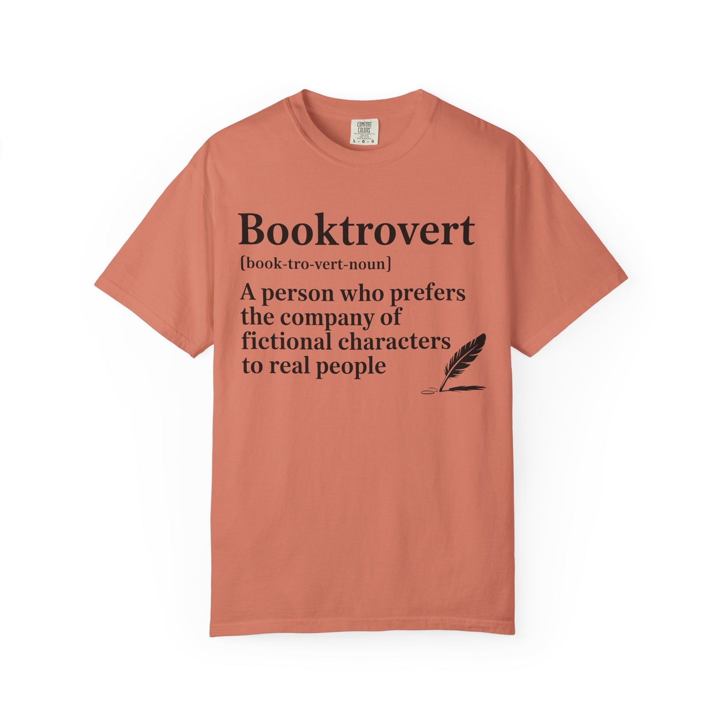 Booktrovert Garment-Dyed T-shirt