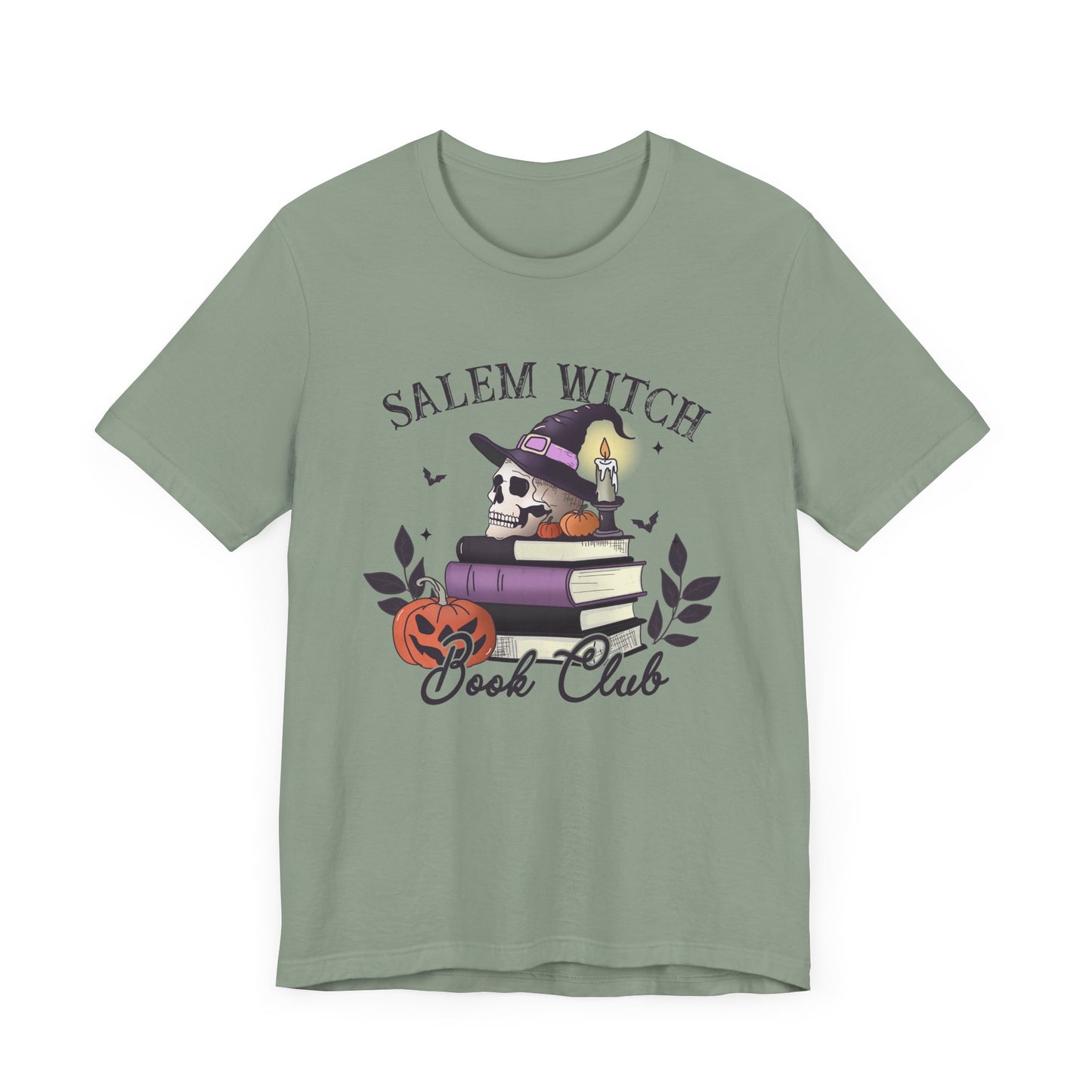 Salem Witch Book Club Jersey Short Sleeve Tee