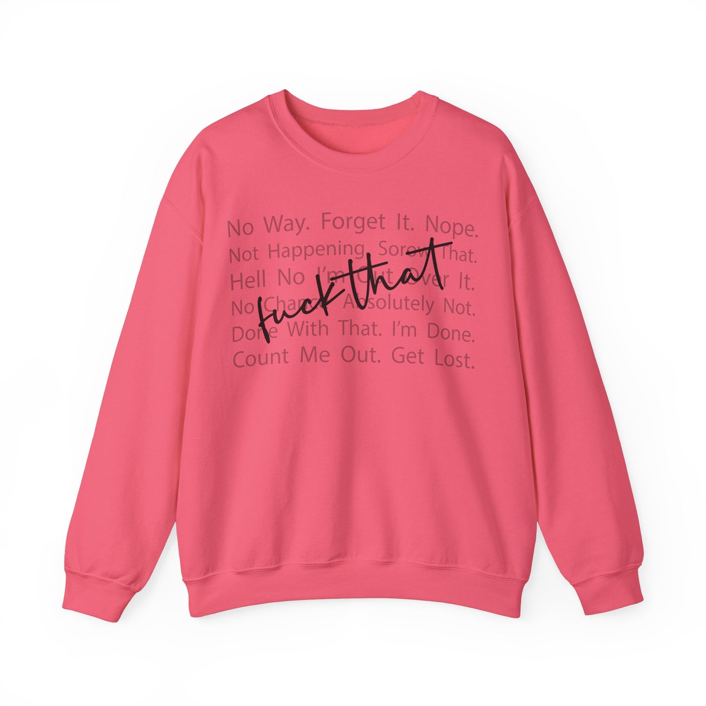 F That Heavy Blend™ Crewneck Sweatshirt