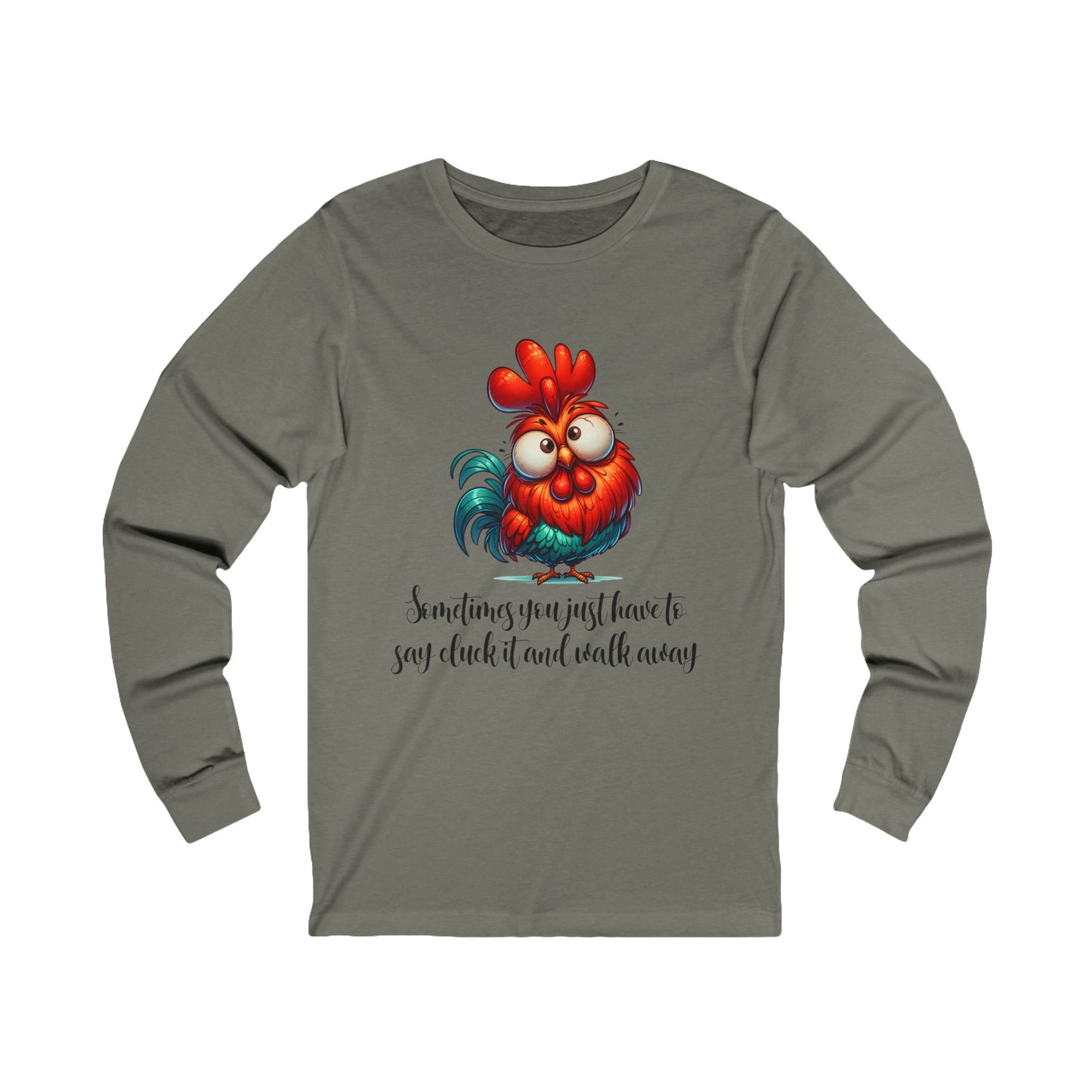 Cluck It Jersey Long Sleeve Tee