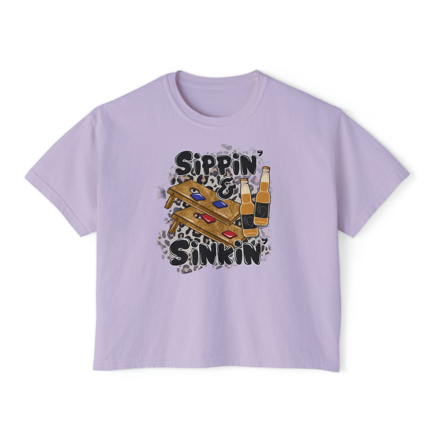 Sippin & Sinkin Women's Boxy Tee