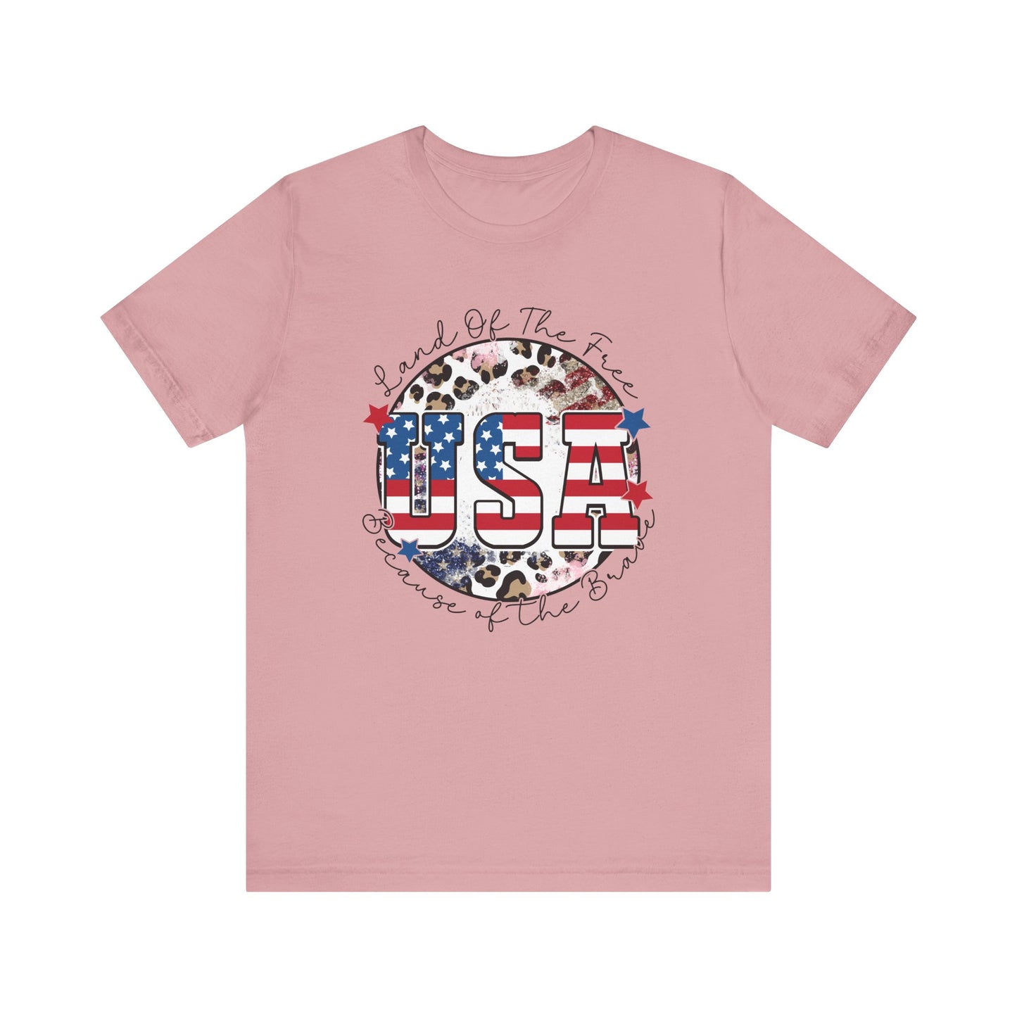 Land Of The Free Jersey Short Sleeve Tee
