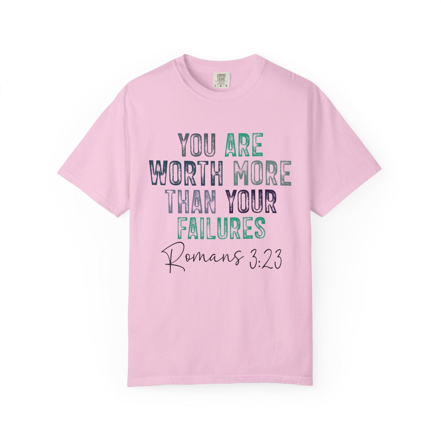 Know Your Worth Garment-Dyed T-shirt