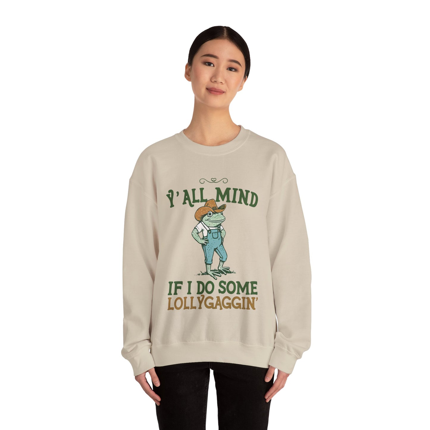 Lollygaggin Heavy Blend™ Crewneck Sweatshirt
