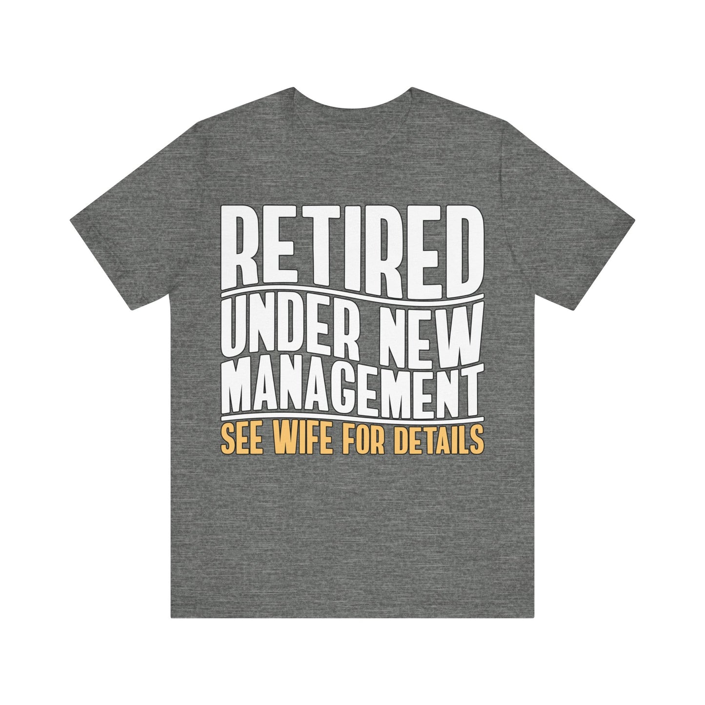 New Management Jersey Short Sleeve Tee