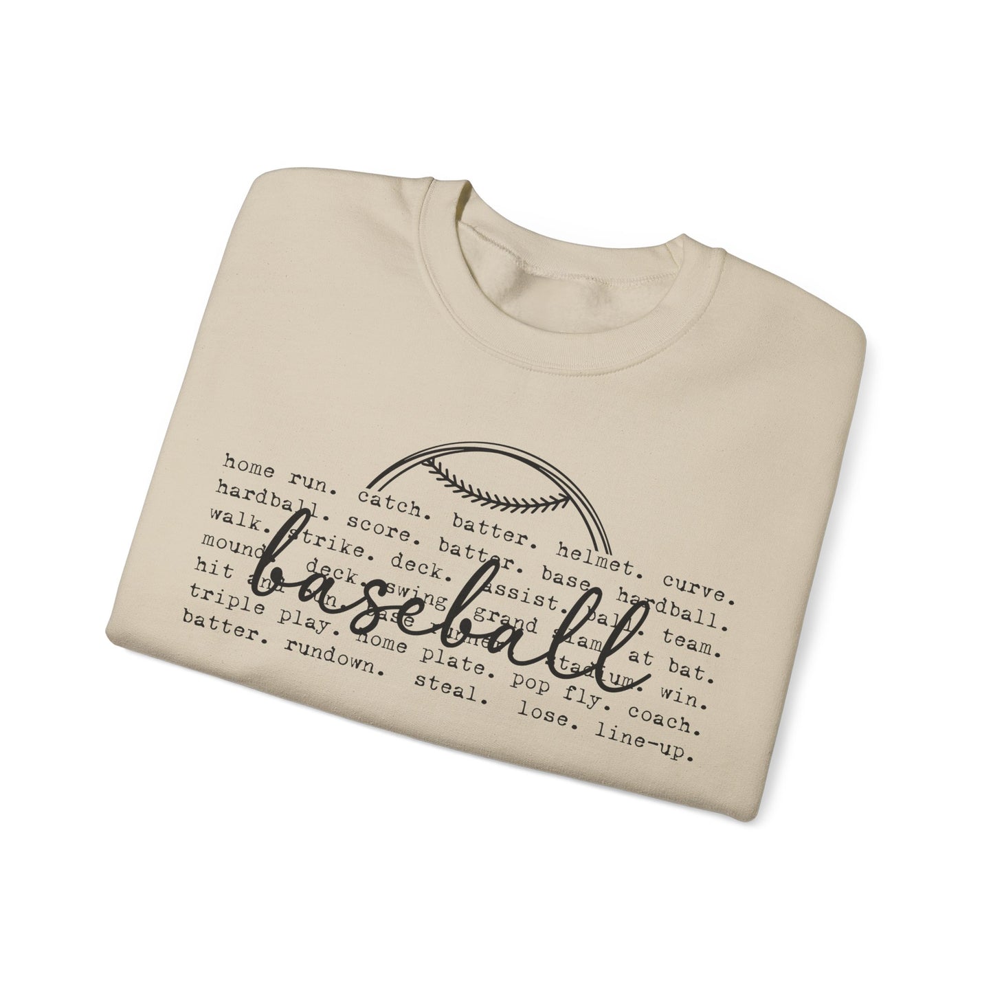 Baseball Heavy Blend™ Crewneck Sweatshirt
