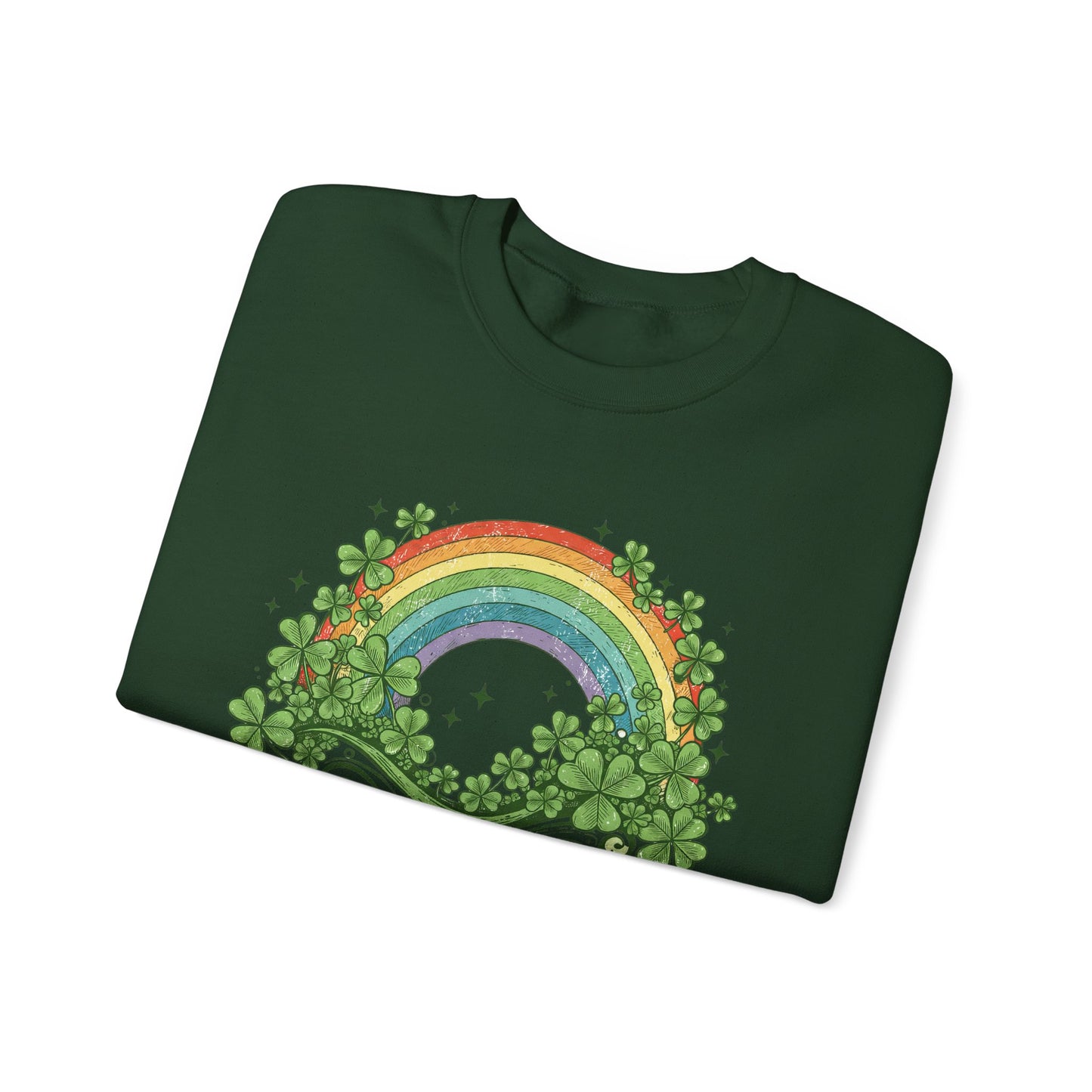 Lucky Rainbow Heavy Blend™ Crewneck Sweatshirt