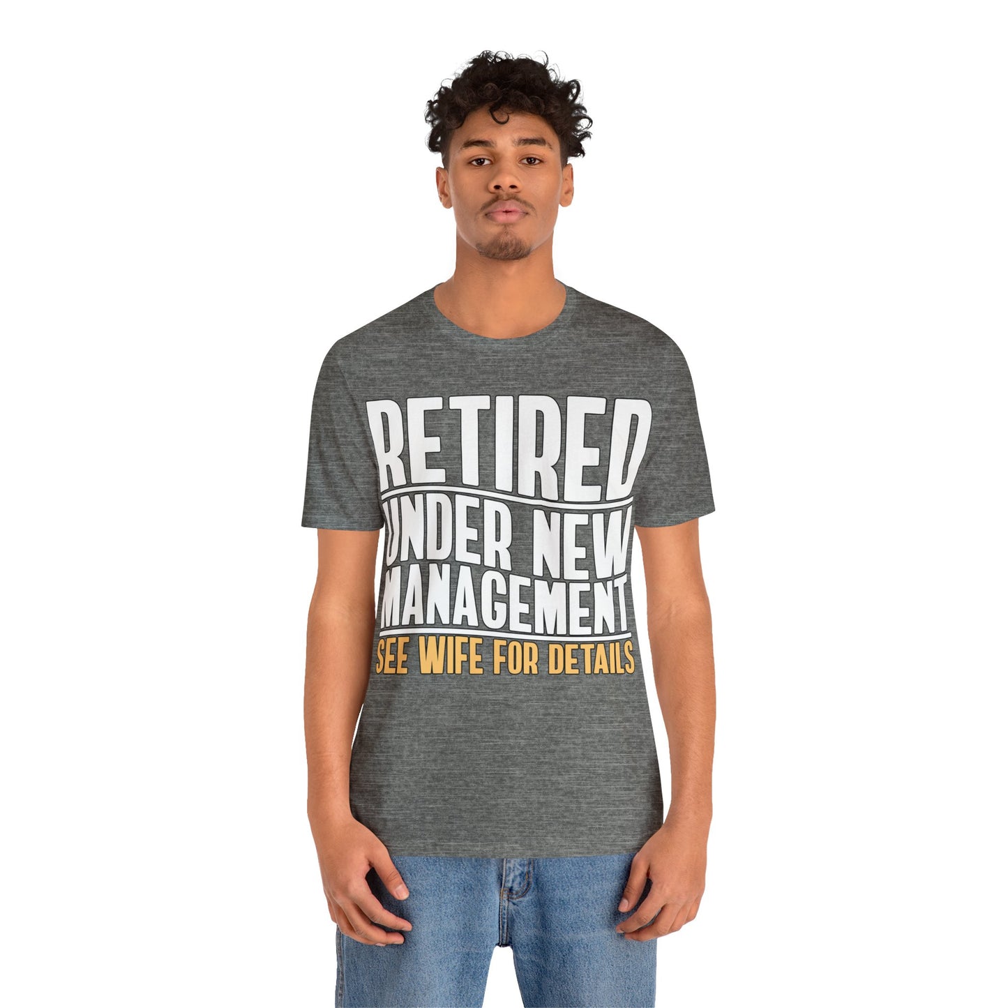 New Management Jersey Short Sleeve Tee
