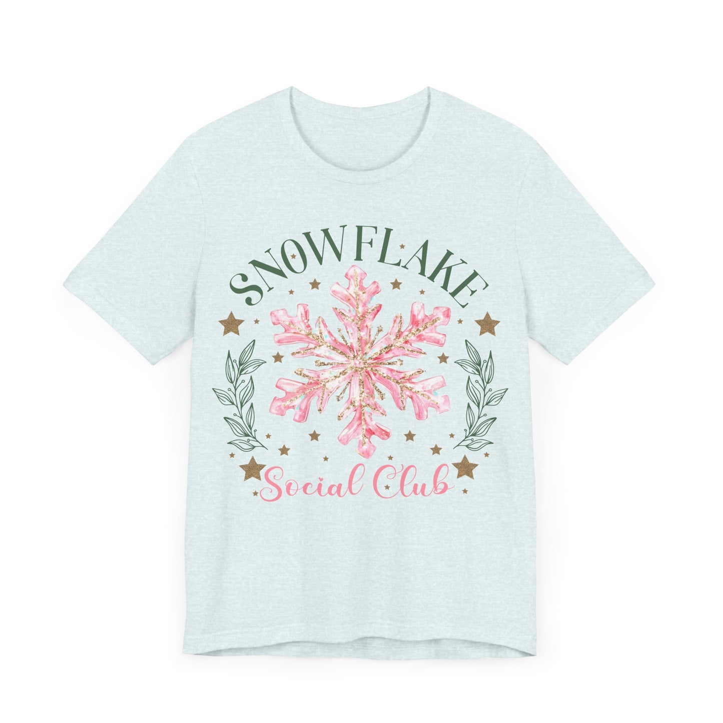 Snowflake Soical Club Jersey Short Sleeve Tee