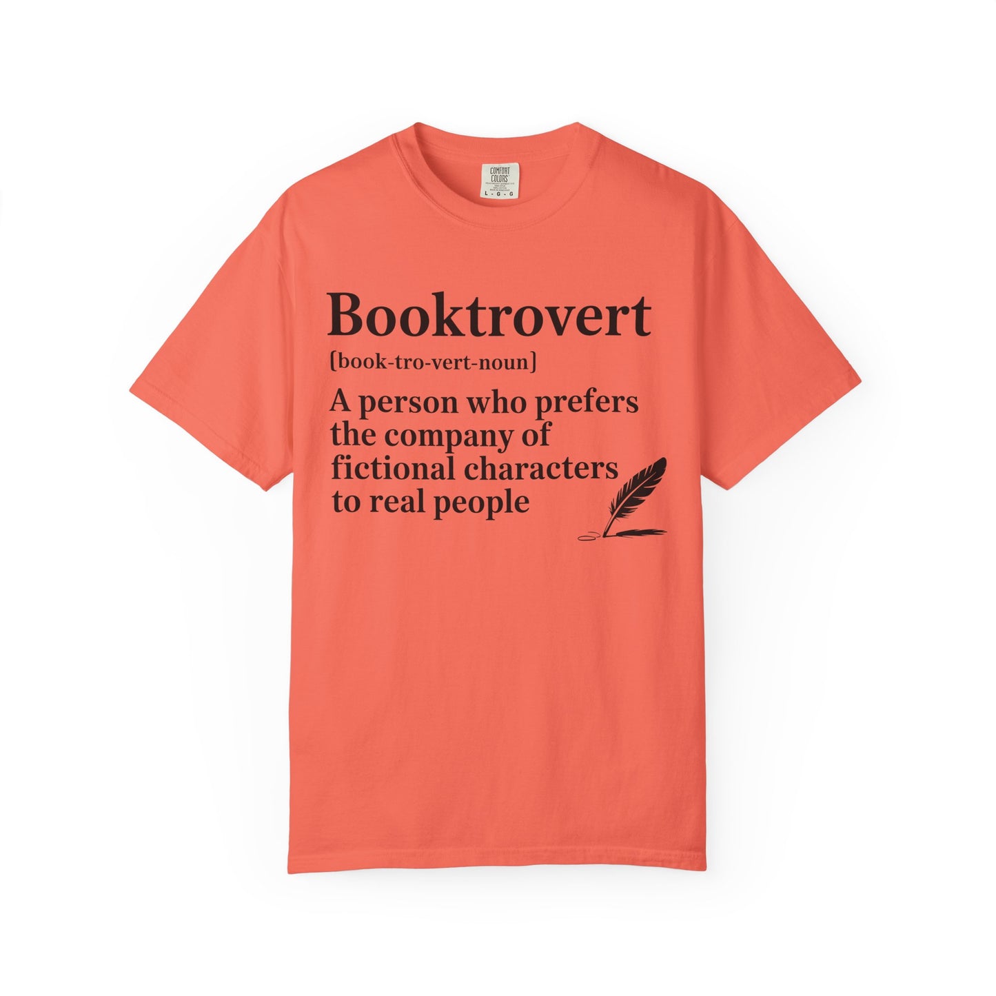 Booktrovert Garment-Dyed T-shirt