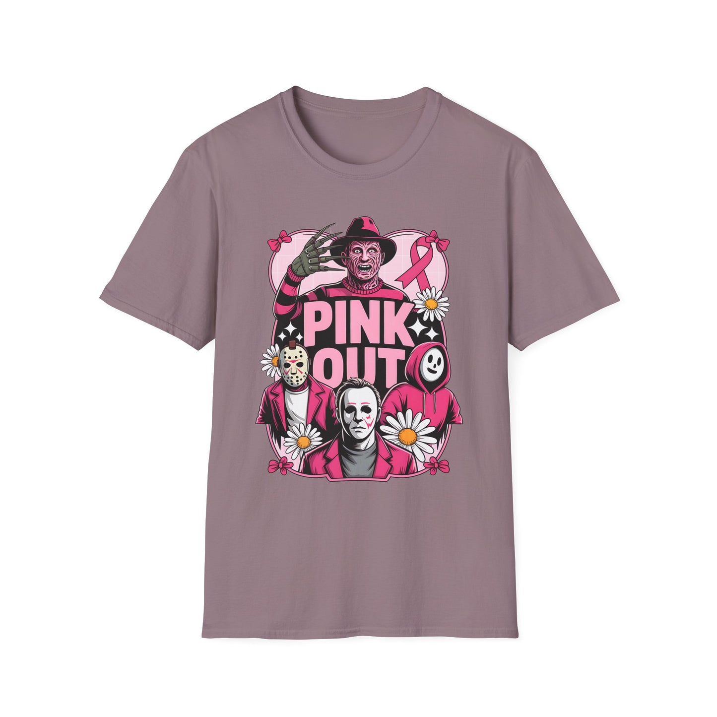 Spooky Pink Out Softstyle T-Shirt