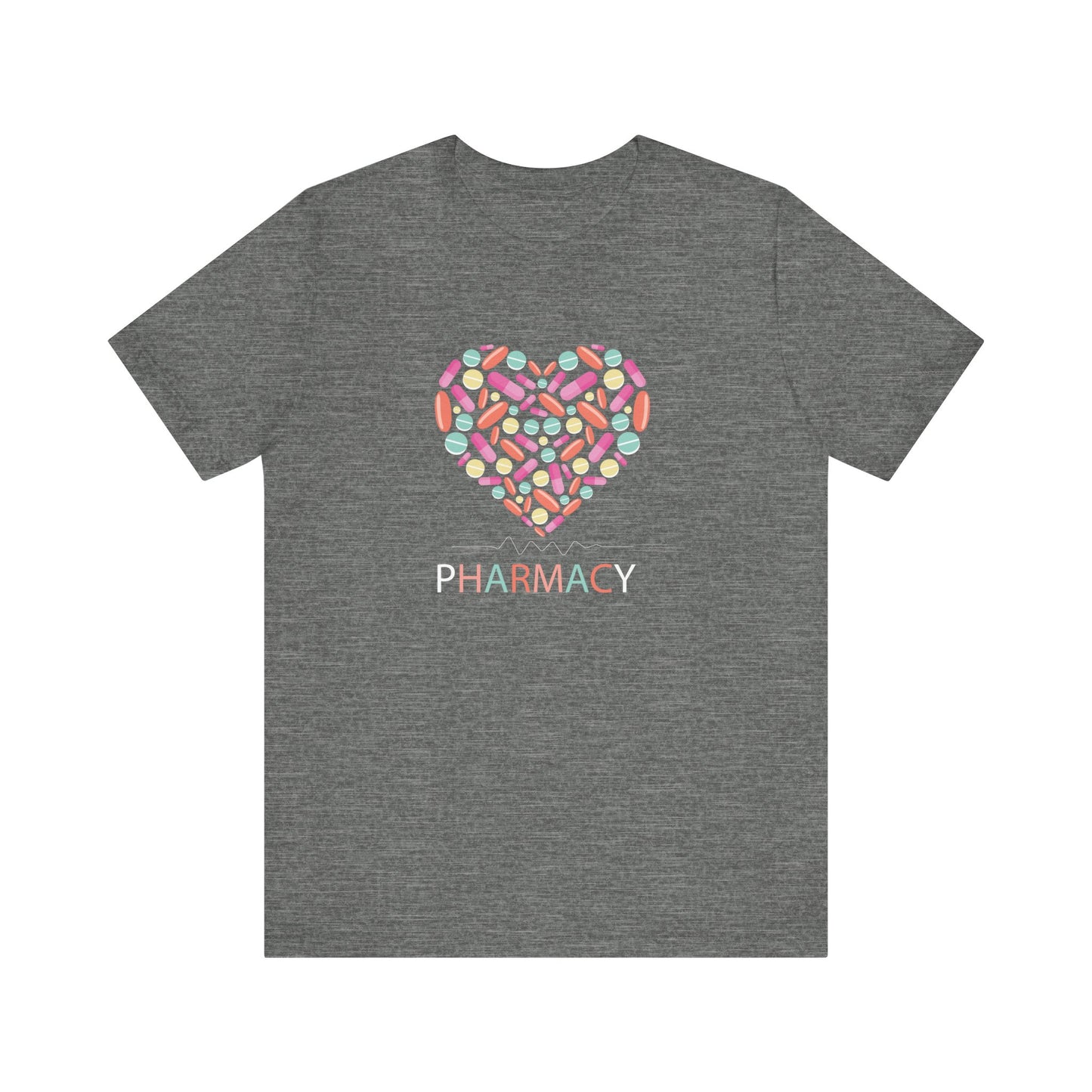 Pharmacy Pill Heart Jersey Short Sleeve Tee CYOT