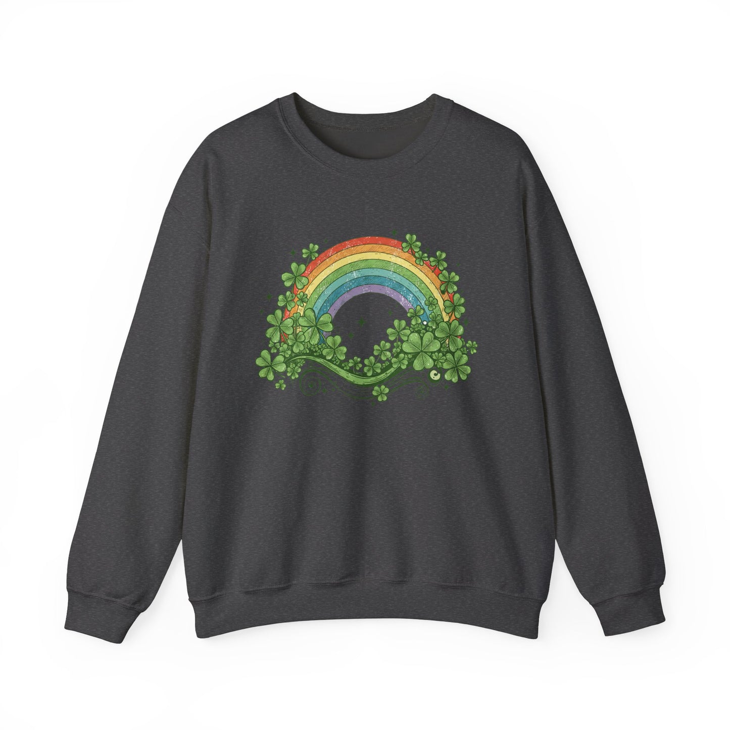 Lucky Rainbow Heavy Blend™ Crewneck Sweatshirt