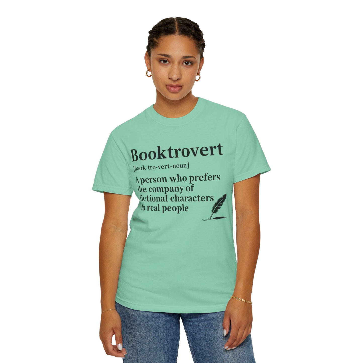 Booktrovert Garment-Dyed T-shirt