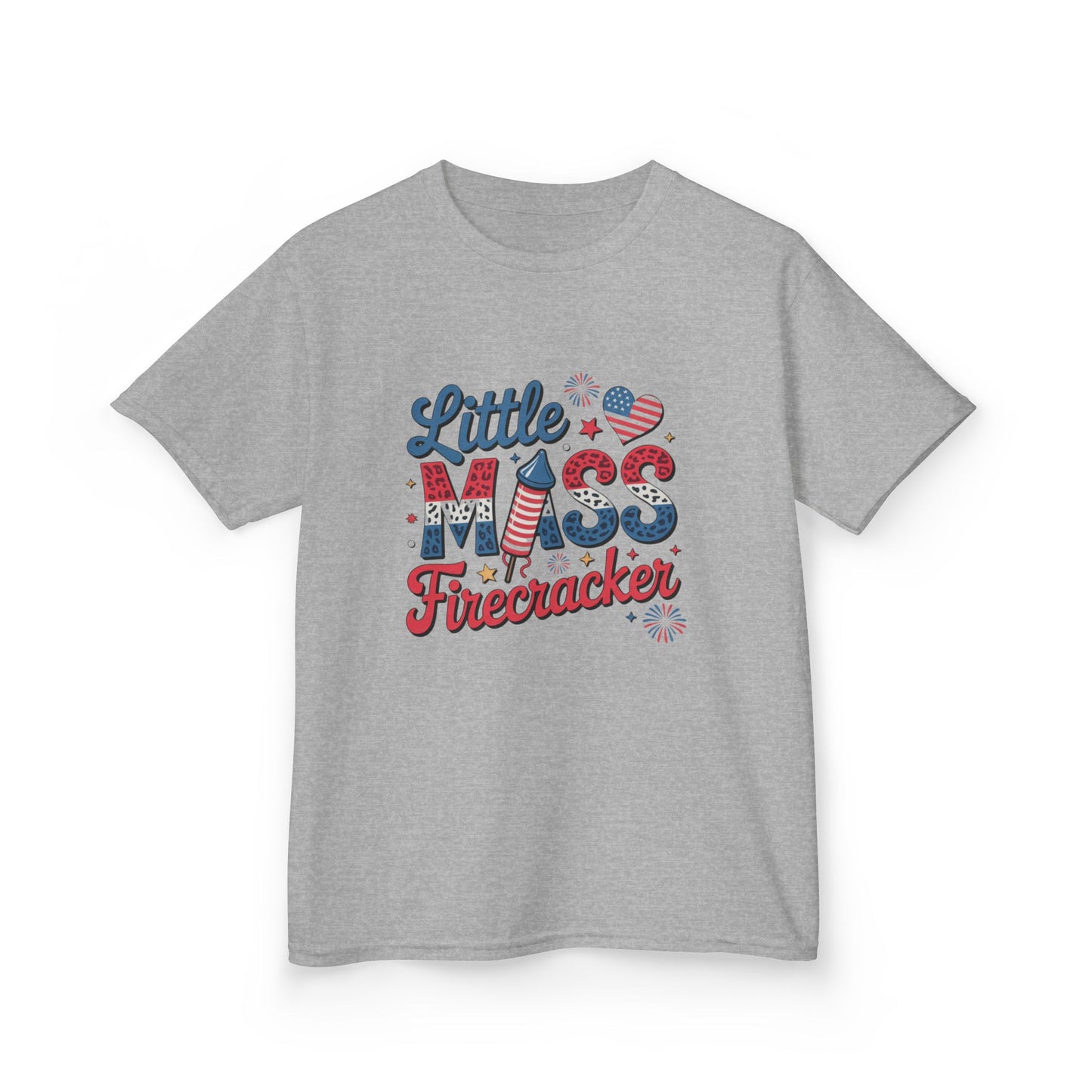 Little Miss Firecracker Kids Heavy Cotton™ Tee