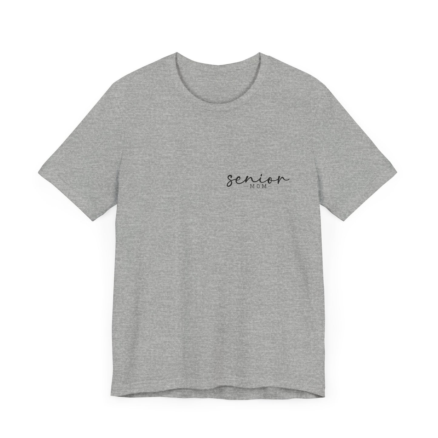 Senior Mom Pocket Jersey Short Sleeve Tee
